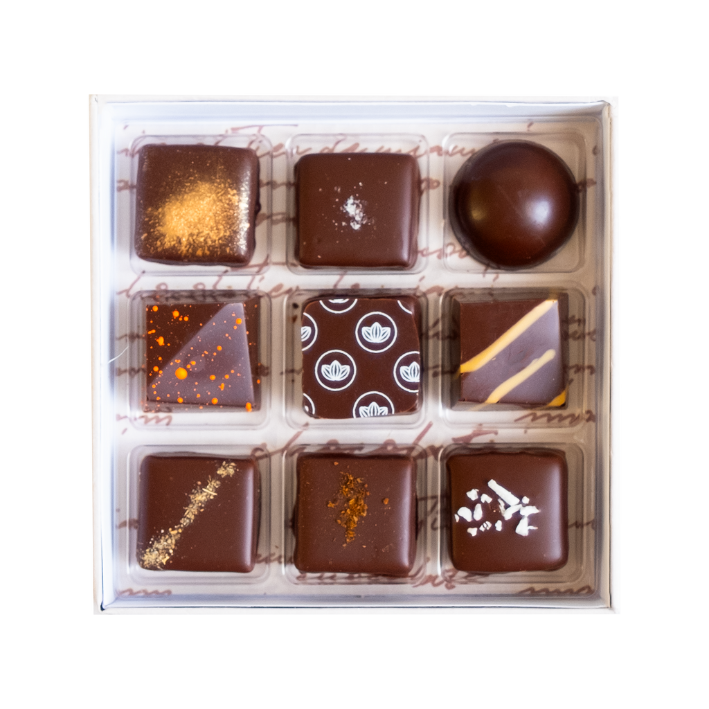 Box of Chocolates - 9 pcs | Flavors of Florida | Garcia Nevett in