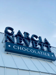 new sign for Garcia Nevett, best chocolates in Miami