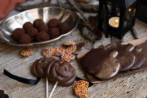 Jack-o-lantern Lollipop