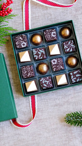 Holiday Gourmet Chocolate Box | 16 pieces Assorted